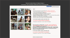 Desktop Screenshot of manapethairidgeback.com